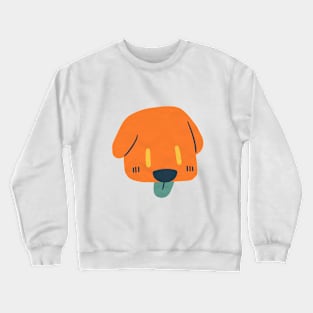 orange dog Crewneck Sweatshirt